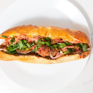A2. Lemongrass Grilled Pork - Thịt Heo Nướng Sả Bánh Mì
